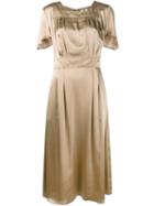 Maryam Nassir Zadeh 'pietra' Dress, Women's, Size: 2, Nude/neutrals, Silk