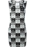 Moschino Checked Knit Mini Dress
