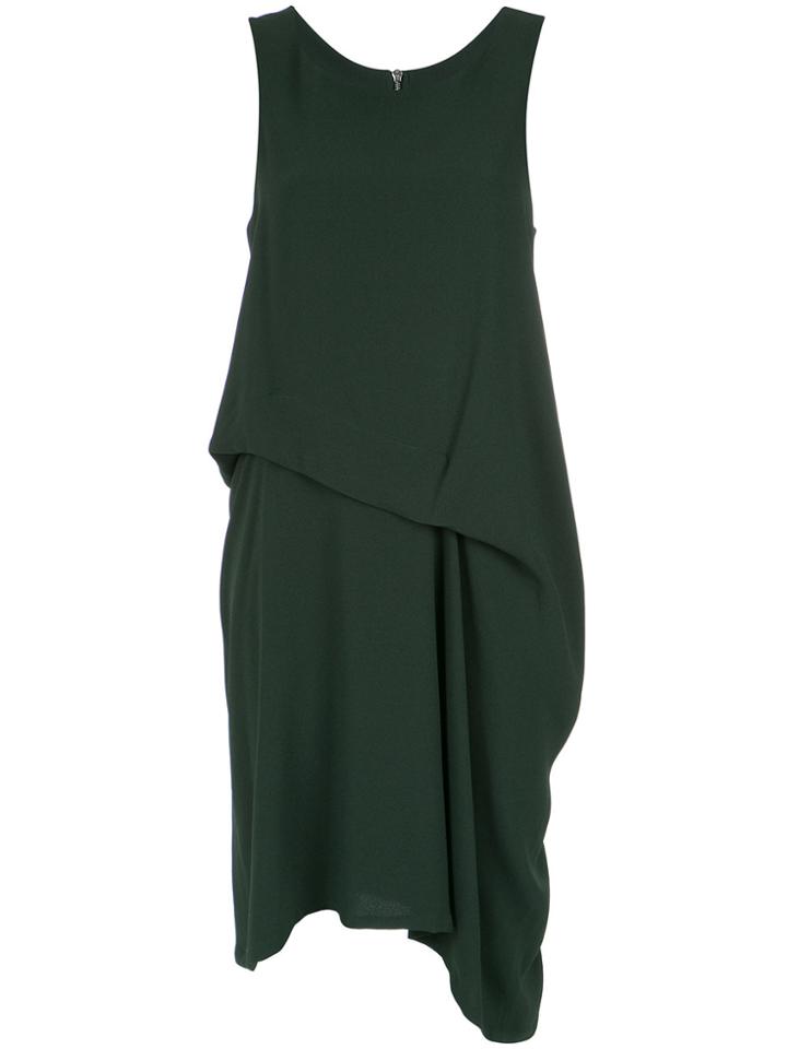 Uma Raquel Davidowicz Asymmetric Dress - Green
