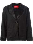 For Restless Sleepers Pajama Style Blazer, Women's, Size: Small, Black, Wool