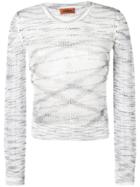 Missoni Fitted Sweater - White