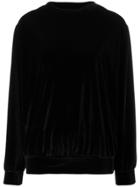 Fiorucci Velour Sweatshirt - Black