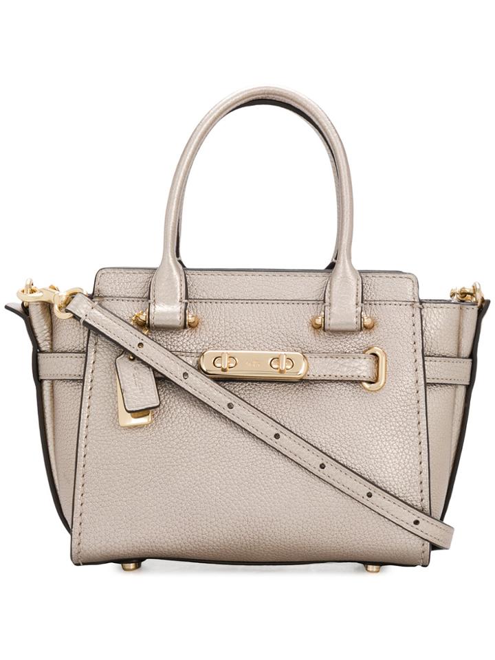 Coach Swagger 21 Shoulder Bag - Metallic