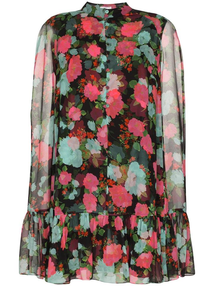 Erdem Constantine Cape Dress - Black