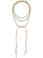 Lorena Antoniazzi Gold Long Necklacest - Neutrals