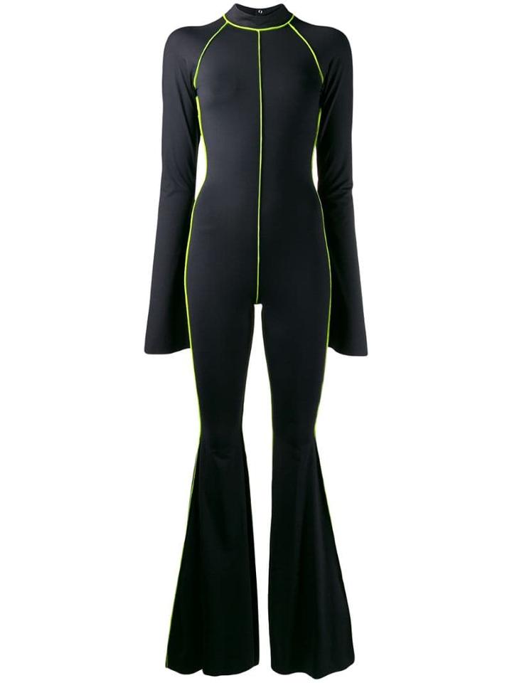 Fantabody Dani Flared Jumpsuit - Black
