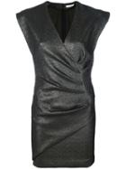 Iro - Gathered Mini Dress - Women - Cotton/polyester/viscose - 38, Green, Cotton/polyester/viscose