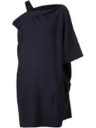 Issey Miyake Asymmetric Shift Dress