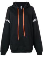 Mia-iam Oversized Hoodie - Black