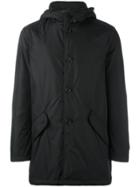 Aspesi Hooded Coat - Black
