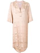 Ginger & Smart Laneway Dress, Women's, Size: 12, Nude/neutrals, Polyester/viscose