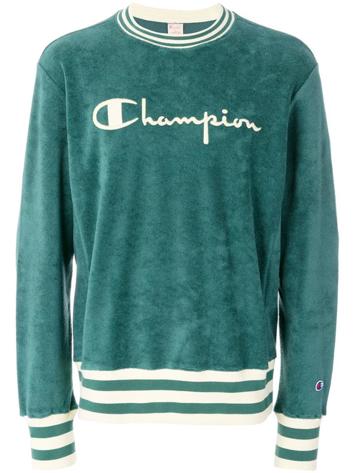 Champion Front Logo Sweatshirt - Green