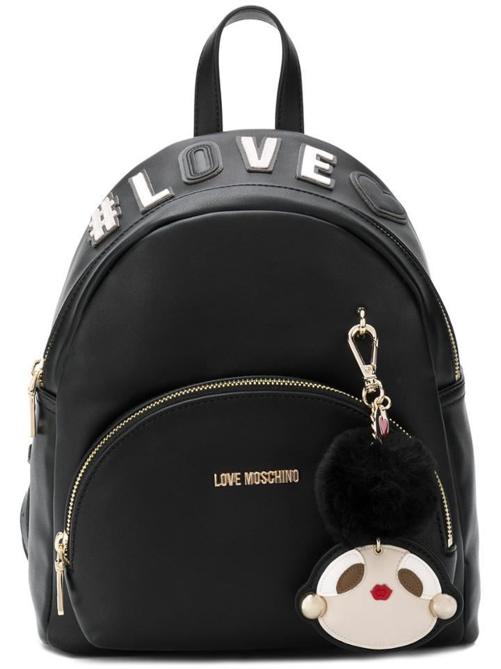 Love Moschino Love Backpack - Black