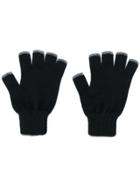 Pringle Of Scotland Fingerless Gloves - Black