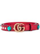 Gucci Gg Crystal Embellished Belt - Unavailable