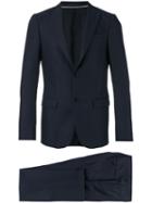 Z Zegna Slim-fit Suit, Men's, Size: 46, Black, Cupro/wool