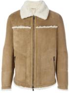 Drome Shearling Jacket, Men's, Size: Medium, Brown, Leather/lamb Fur