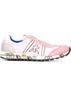 Premiata Lucy Sneakers, Women's, Size: 35, Pink/purple, Nylon/suede/leather/rubber