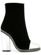 Balmain Dax Ankle Boots - Black