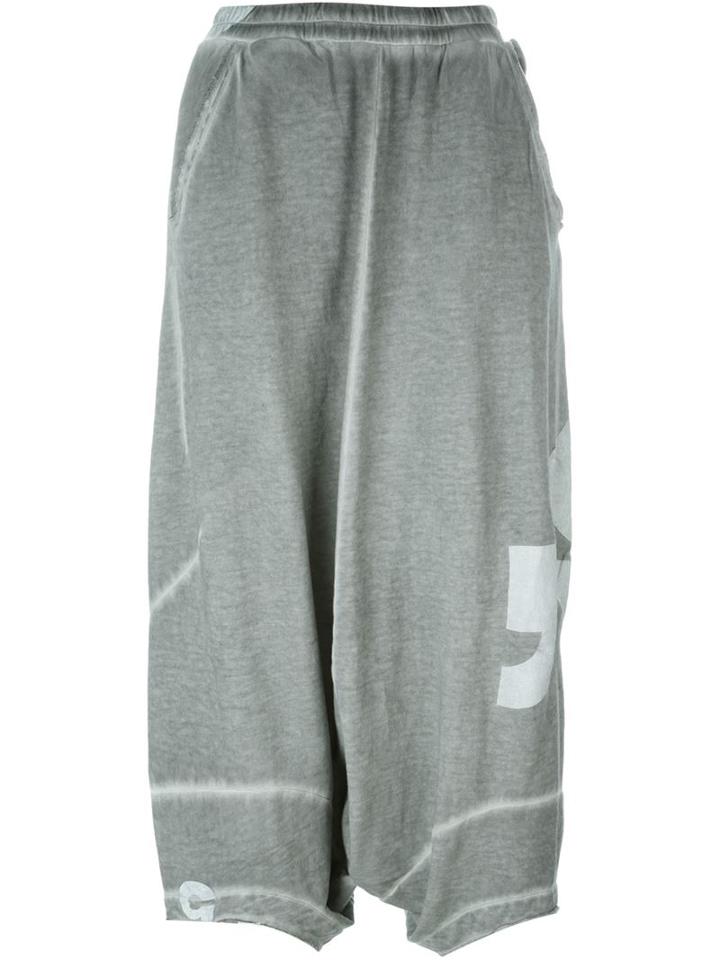 Rundholz Drop-crotch Cropped Trousers