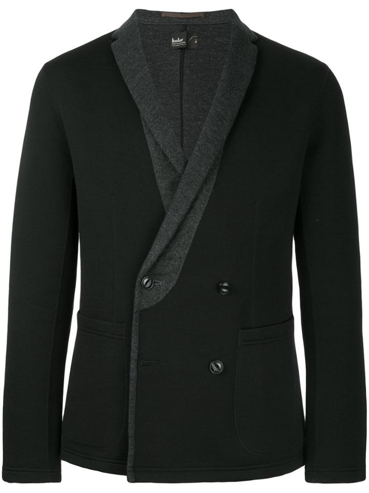 Kolor Double Breasted Blazer - Black