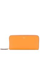 Mulberry Zip Around Logo Wallet - Orange
