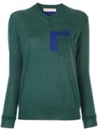 Marni Front Pocket Knitted Top - Blue