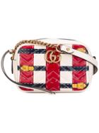 Gucci - Gg Marmont Trompe L'oeil Shoulder Bag - Women - Calf Leather/brass - One Size, Nude/neutrals, Calf Leather/brass