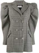 Giuseppe Di Morabito Houndstooth Blazer Dress - Black