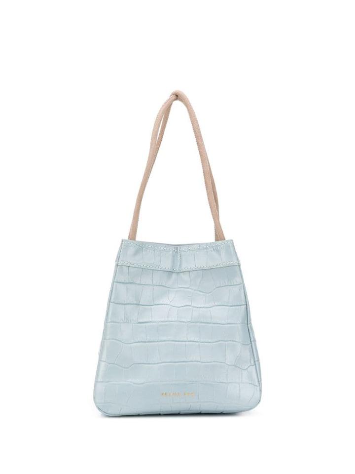 Rejina Pyo Rejina Pyo B14l01croc Leather Emboss Duck Apicreated - Blue