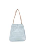Rejina Pyo Rejina Pyo B14l01croc Leather Emboss Duck Apicreated - Blue