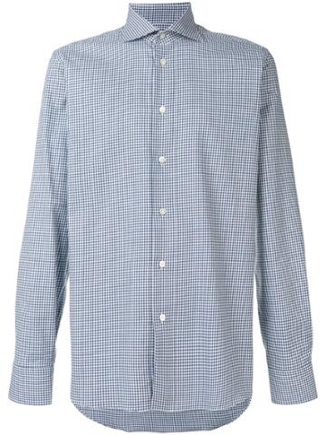 Borriello Gingham Shirt - Blue