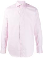 Canali Relaxed-fit Button-up Shirt - Pink