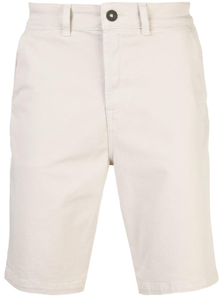 Hudson Chino Knee-length Shorts - Neutrals