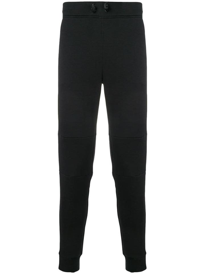 Ea7 Emporio Armani Tapered Track Pants - Black