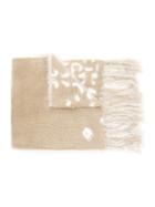 Mara Mac Animal Print Scarf - Neutrals