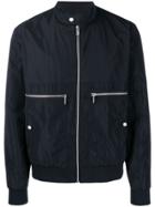 Karl Lagerfeld Fitted Logo Jacket - Blue
