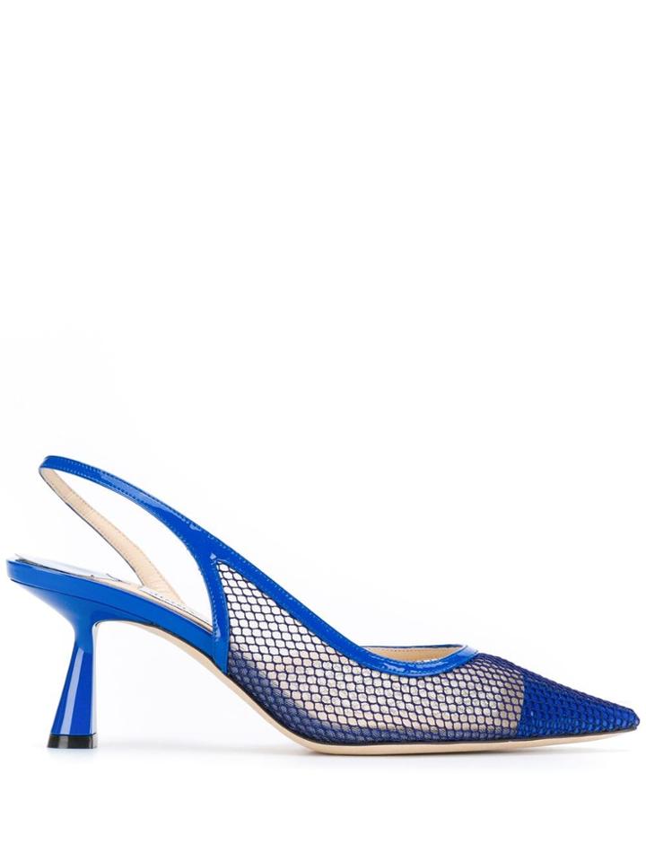 Jimmy Choo Fetto 65 Pumps - Blue