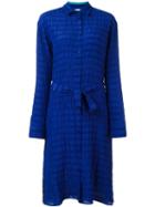Paul Smith Striped Shirt Dress, Women's, Size: 44, Blue, Silk