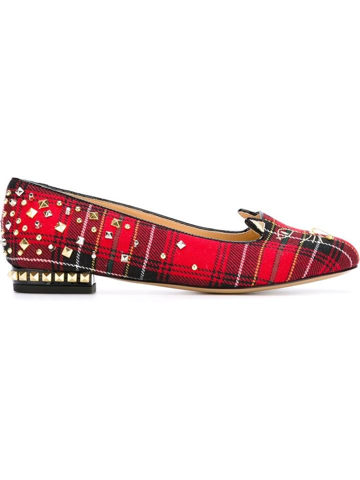 Charlotte Olympia 'punk Kitty' Slippers