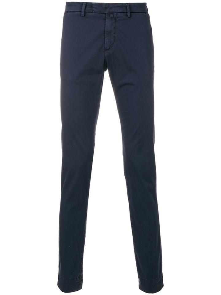 Briglia 1949 Straight-leg Chino Trousers - Blue