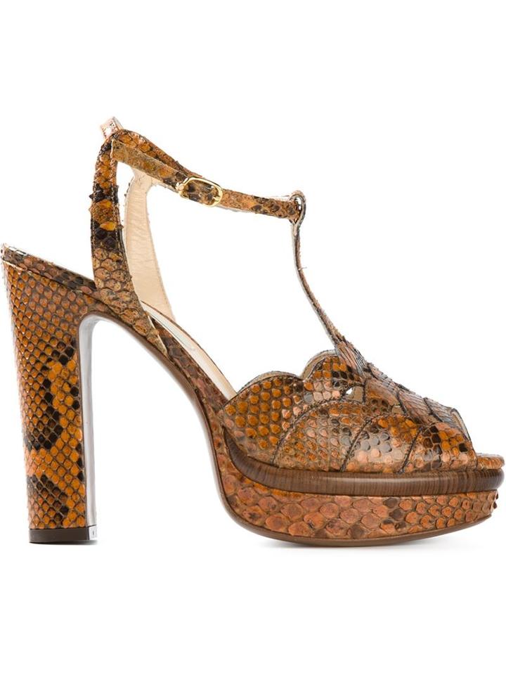 L'autre Chose Python Effect Sandals