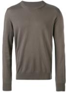 Maison Margiela - Classic Knitted Sweater - Men - Cotton/leather/wool - S, Green, Cotton/leather/wool