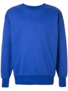 H Beauty & Youth Classic Cotton Sweatshirt - Blue