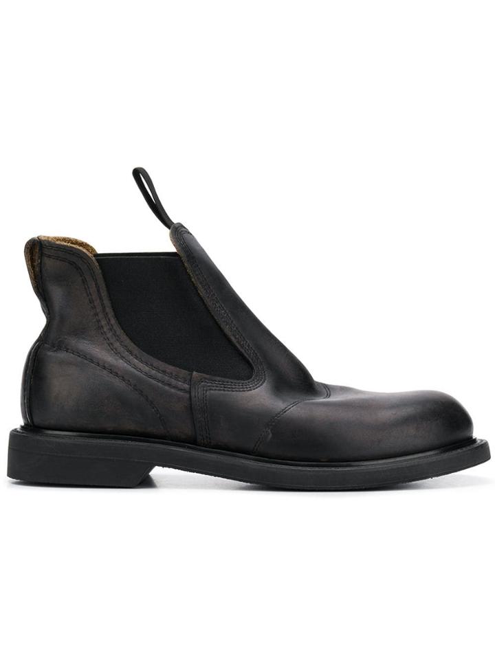 Premiata Reverse Ankle Boots - Black
