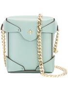 Manu Atelier Arrow Pin Cross Body Bag, Women's, Green, Calf Leather/metal