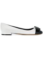 Salvatore Ferragamo Varina Ballerina Shoes - White