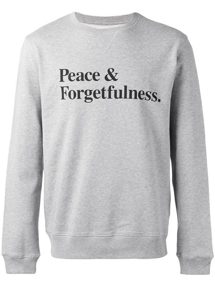Soulland Omelette Sweatshirt, Men's, Size: Large, Grey, Cotton