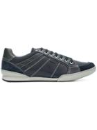 Geox Contrast Stitch Sneakers - Blue