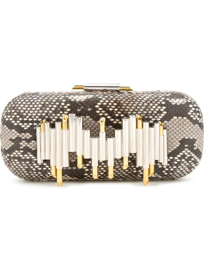 Rula Galayini 'vertigo Python' Clutch